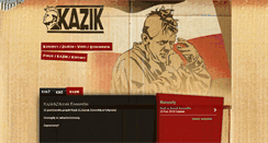Desktop Screenshot of kazik.pl