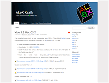 Tablet Screenshot of alex.kazik.de
